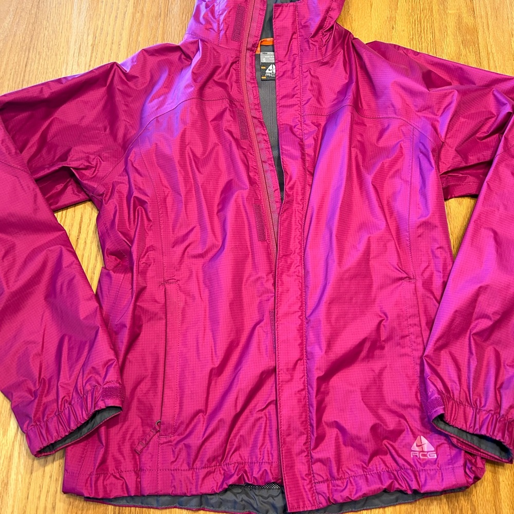Women’s Small Pink Nike Rain Jacket